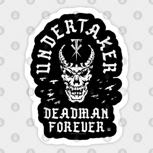 Undertaker Deadman Forever Sticker by Holman